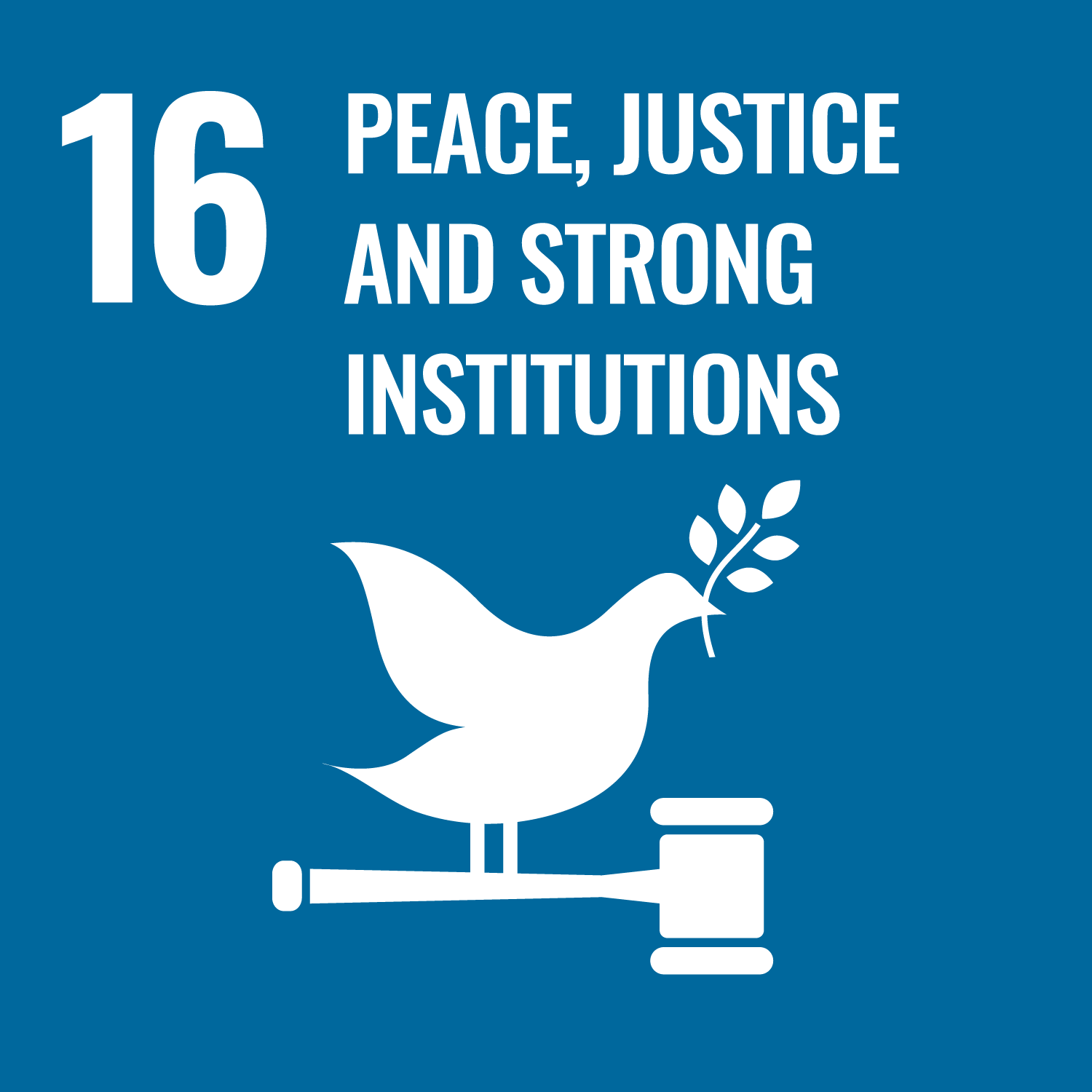 SDG 16: Peace, Justice and String institutions SDG 16: Peace, Justice and String institutions